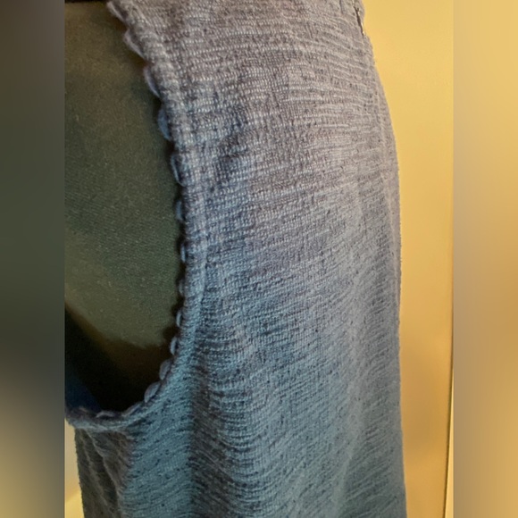 J. Crew Womens Medium Sleeveless Navy Blue Top - Picture 8 of 15